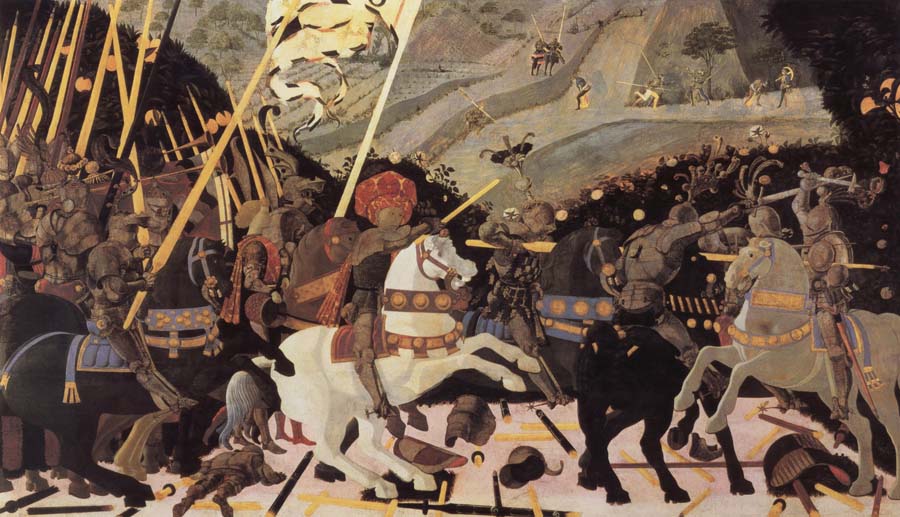 UCCELLO, Paolo The battle of San Romano